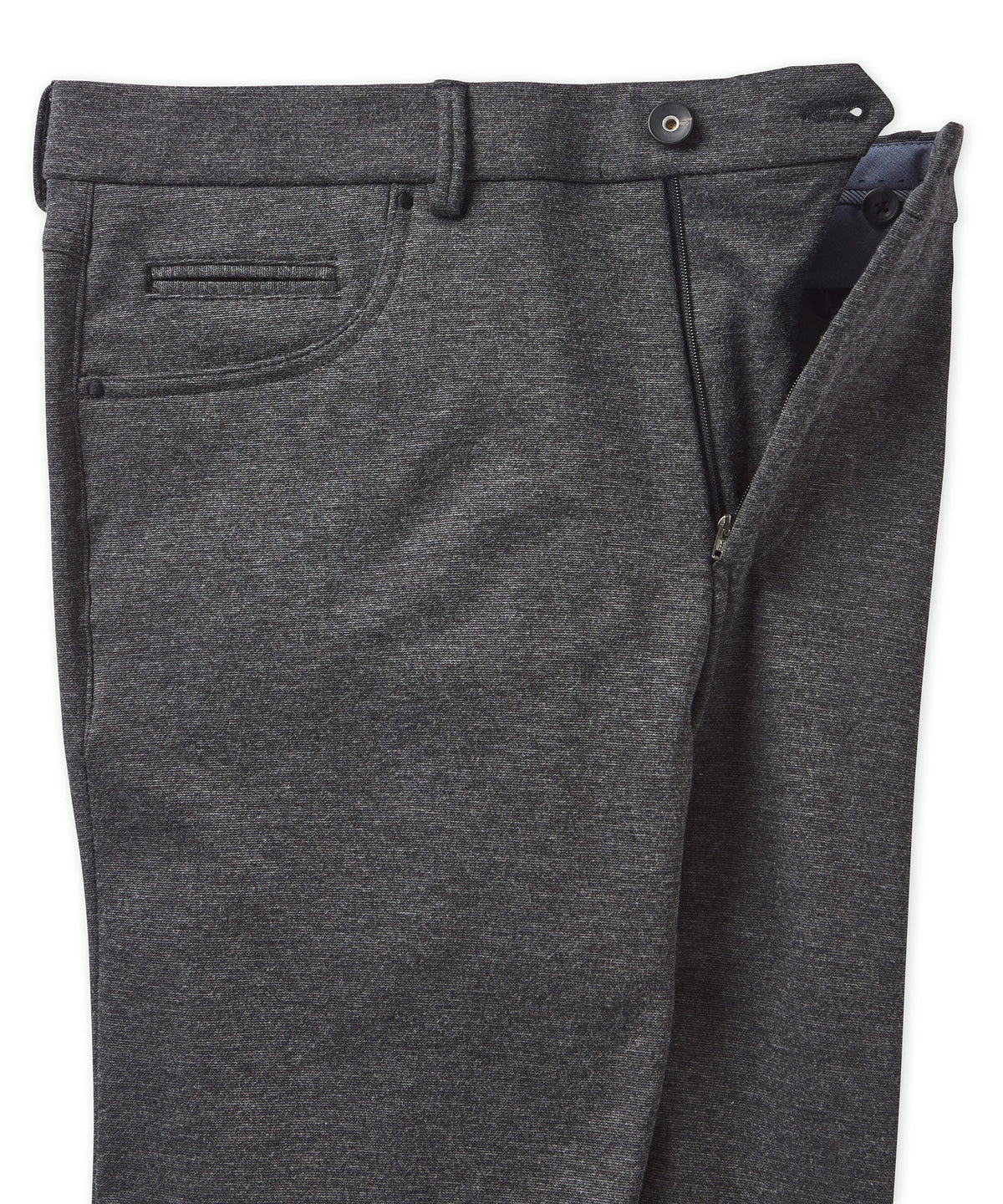 Muted Knit 5-Pocket Pant