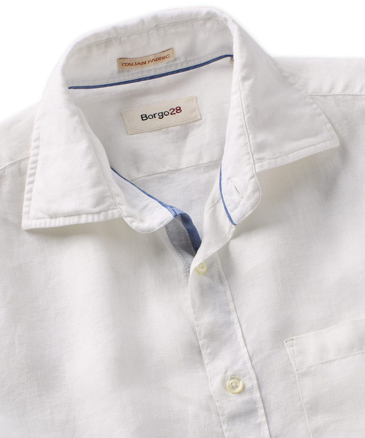 Garment Dyed Soft Washed Short Sleeve Linen Shirt
