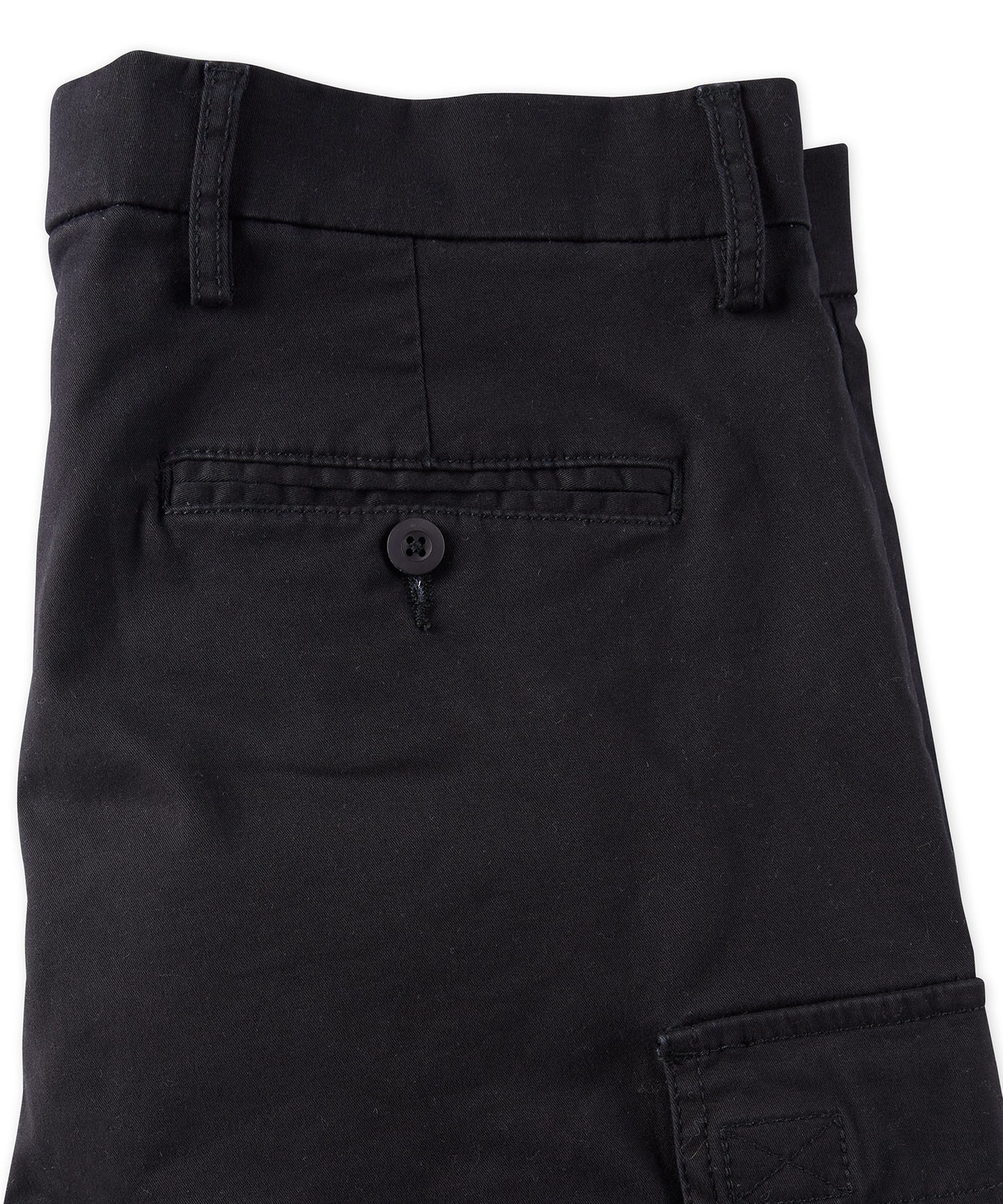 Cotton Stretch Cargo Shorts