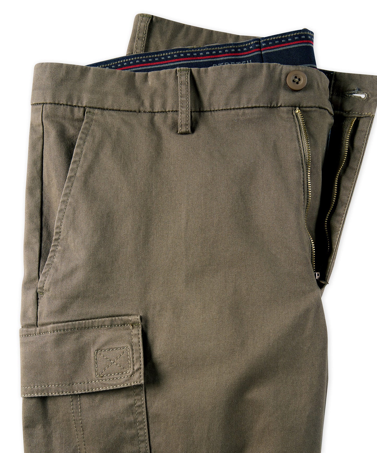 Cotton Stretch Cargo Shorts