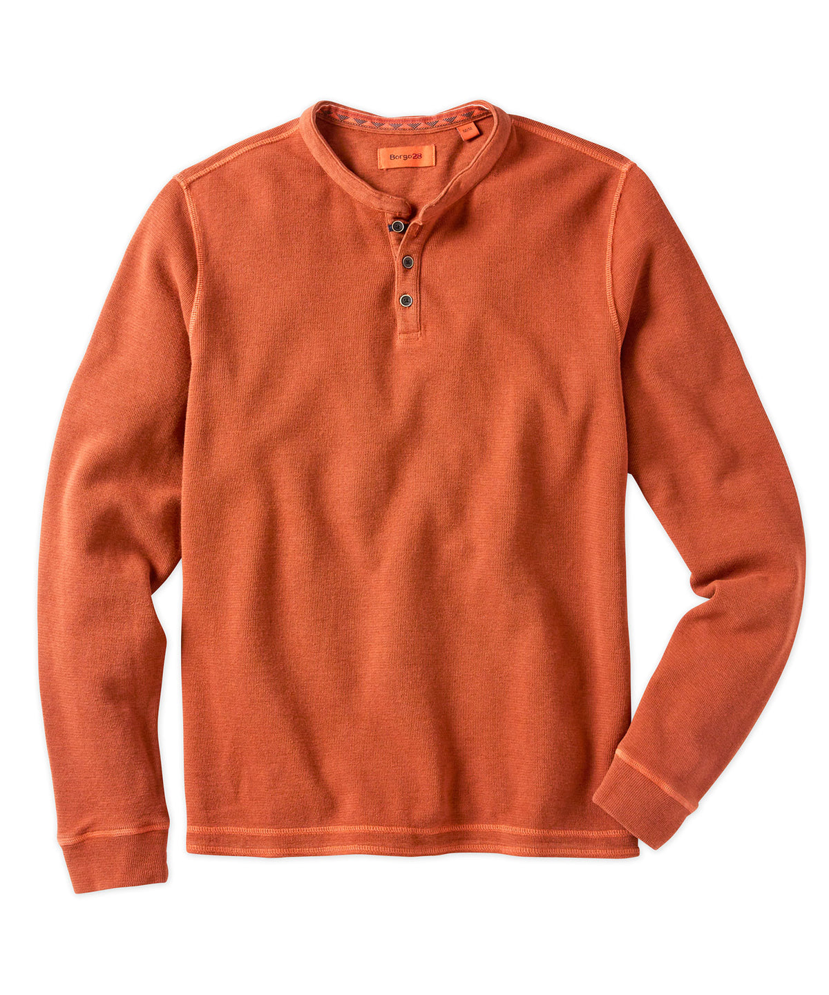 Garment Dyed Henley Sweatshirt