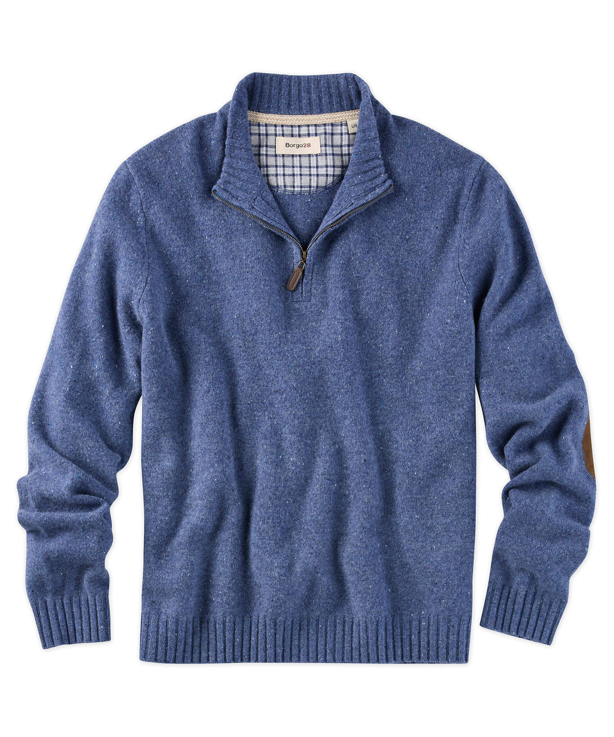 100% Merino Wool Quarter-Zip Sweater