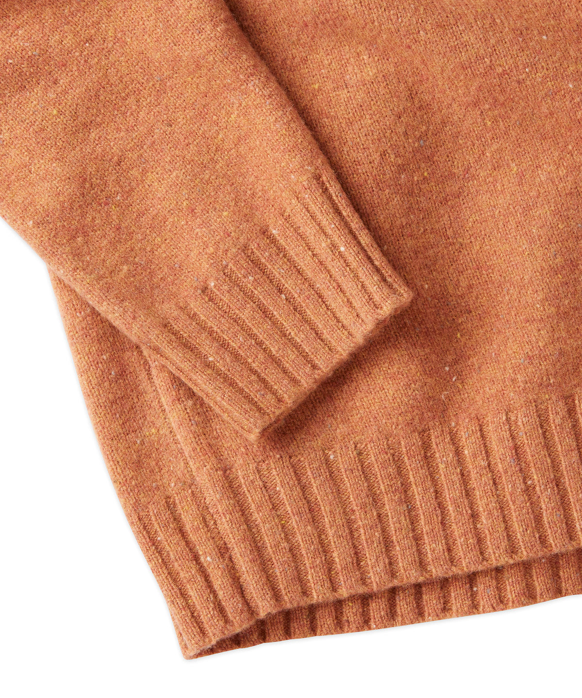 100% Merino Wool Quarter-Zip Sweater