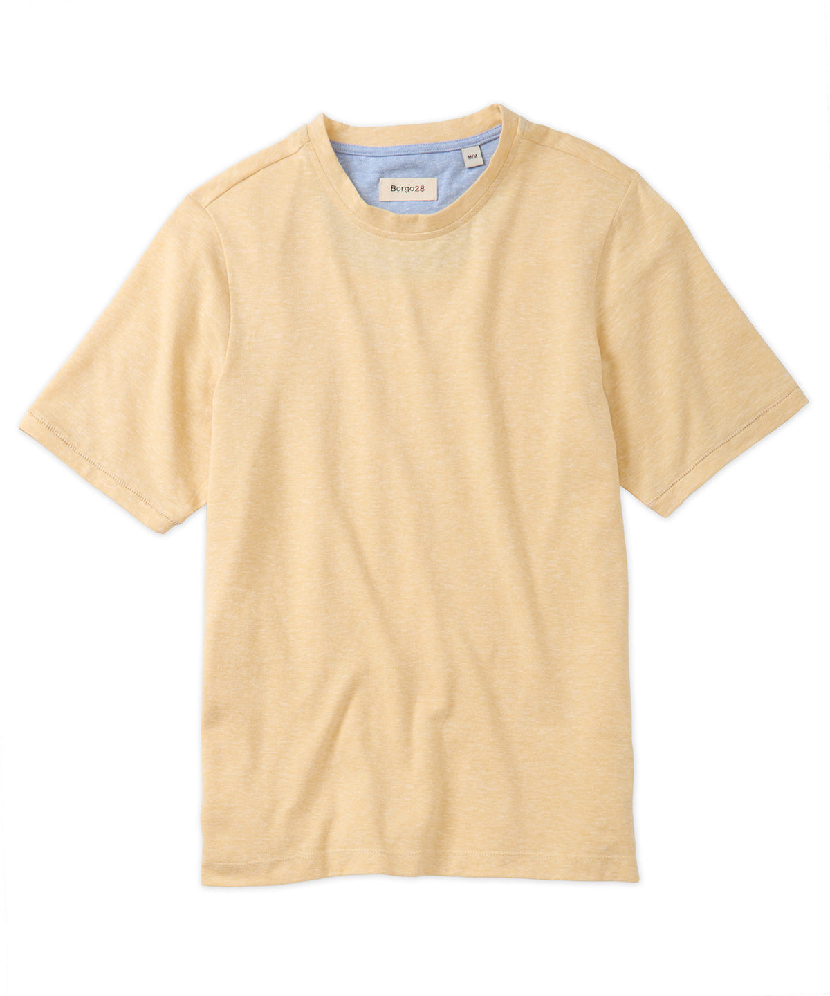 Slub Knit Crewneck Tee Shirt