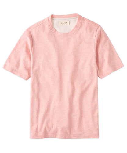 Slub Knit Crewneck Tee Shirt